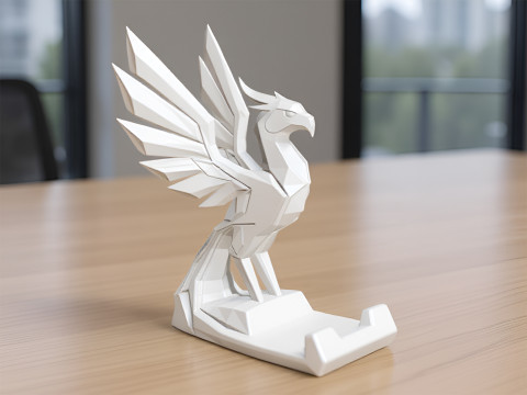 Phoenix Statue 3D Printable 3D print model 3D Baskı Modeli