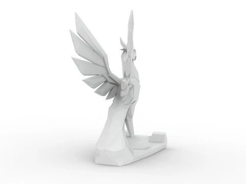 Phoenix Statue 3D Printable 3D print model 3D Print Model