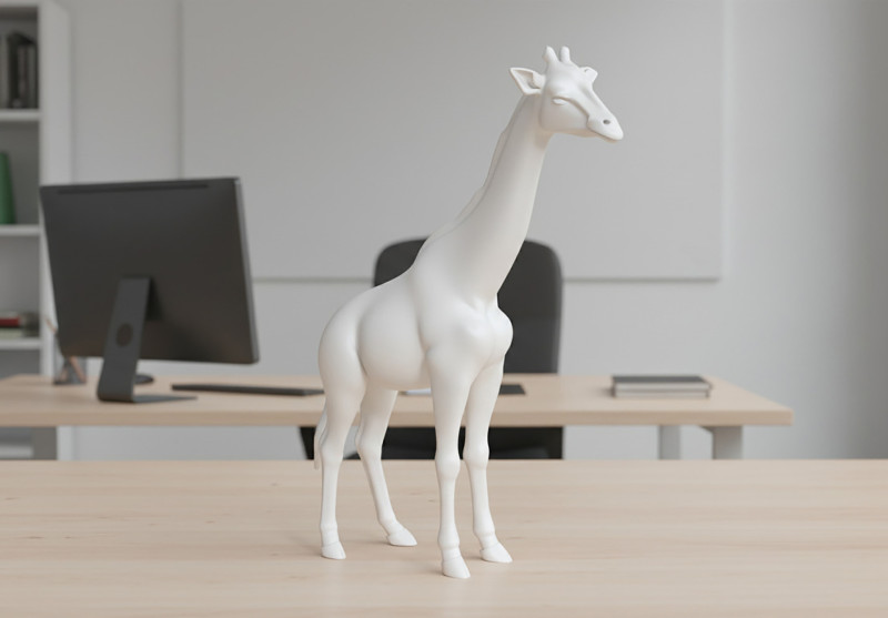 Giraffe 3D Printable 3D print model 3D Print Model .c4d .max .obj .3ds .fbx .stl .blend 