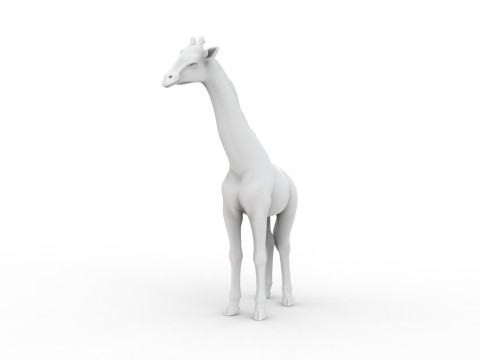 Giraffe 3D Printable 3D print model 3D Print Model