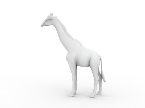 Giraffe 3D Printable 3D print model 3D Print Model