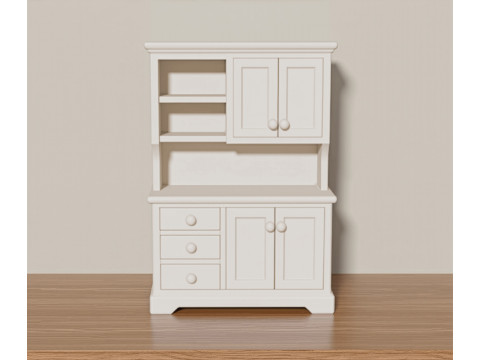 Hutch Cabinet 3D Printable 3D print model 3D Baskı Modeli