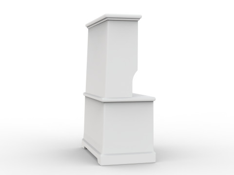 Hutch Cabinet 3D Printable 3D print model 3D 打印模型
