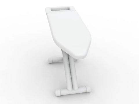 Hutch Cabinet 3D Printable 3D print model 3D Print Model