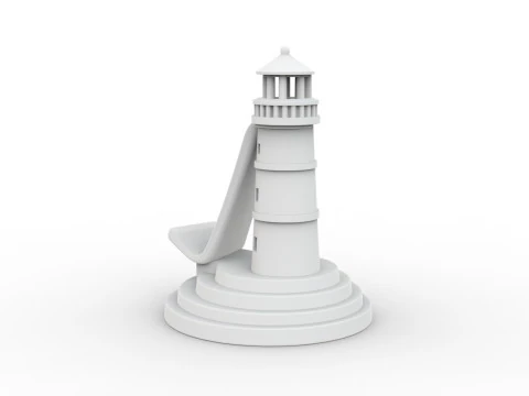 Lighthouse Phone Stand 3D Printable 3D print model 3D Print Model
