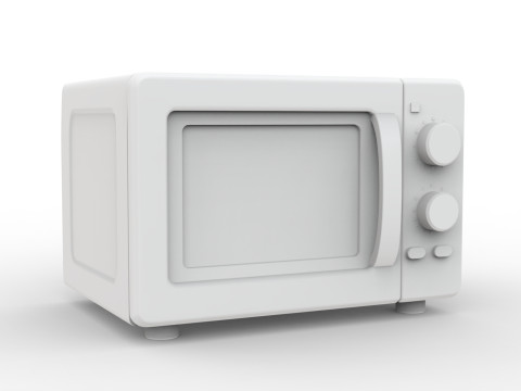 Microwave Oven 3D Printable 3D print model 3D Print Model