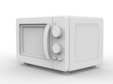 Microwave Oven 3D Printable 3D print model 3D Print Model