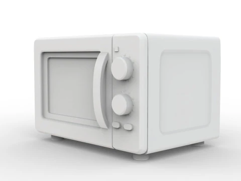 Microwave Oven 3D Printable 3D print model 3D Print Model