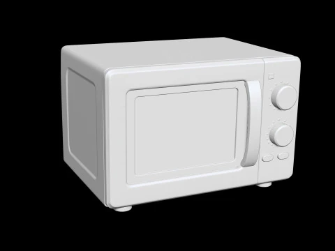 Microwave Oven 3D Printable 3D print model 3D Print Model