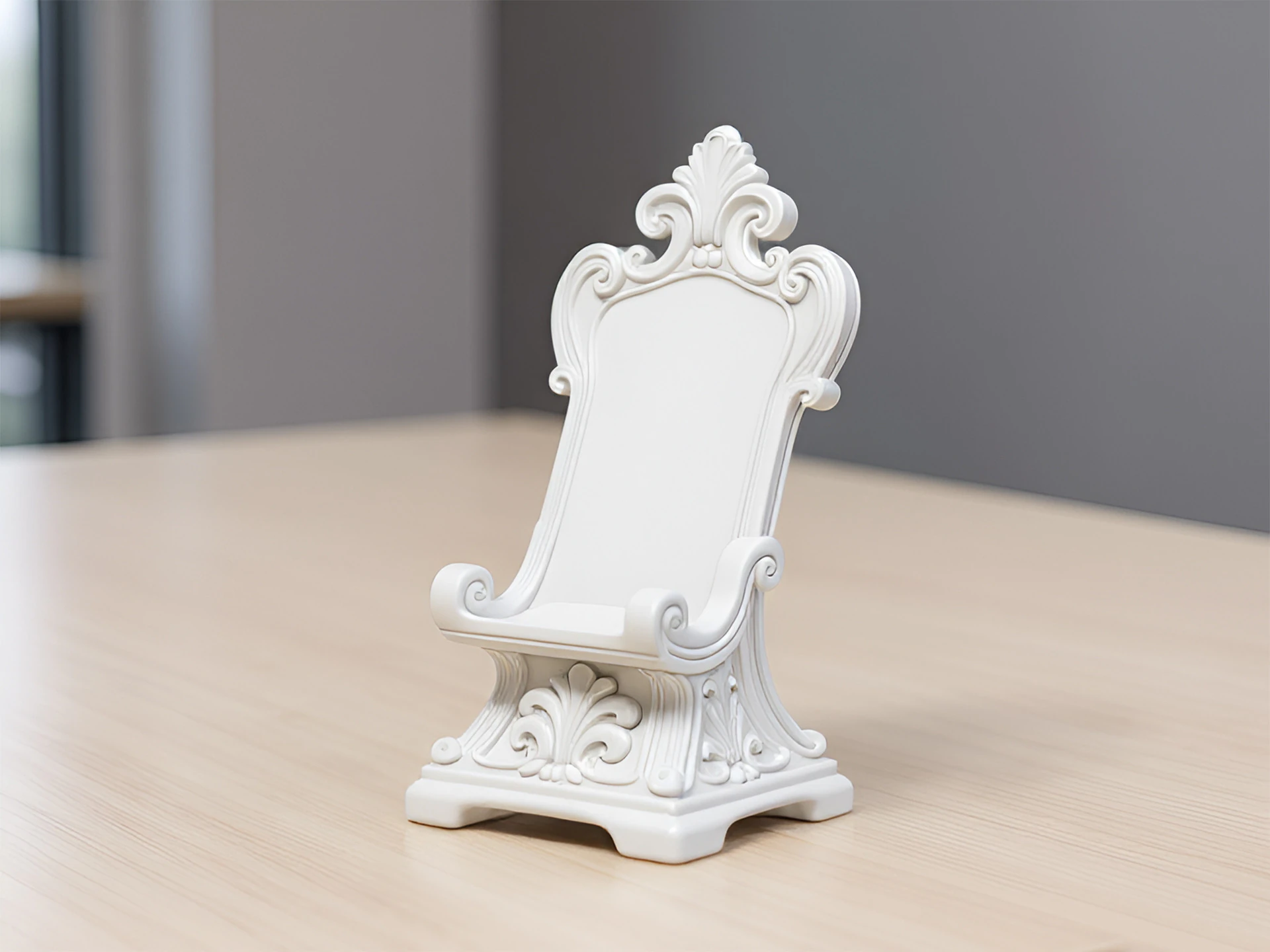Ornate Throne 3D Printable 3D print model 3D Print Model .c4d .max .obj .3ds .fbx .stl .blend 