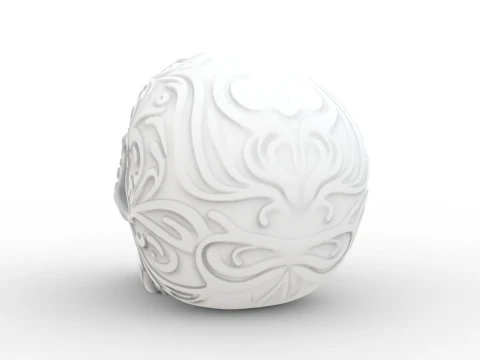 화려한 해골 3D 인쇄 가능 3D 인쇄 모델 3D 프린트 모델