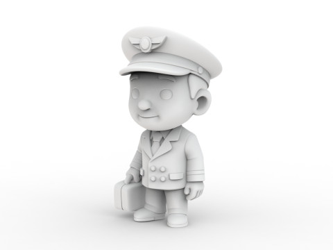 Pilot 3D Printable 3D print model 3D Принт Модель