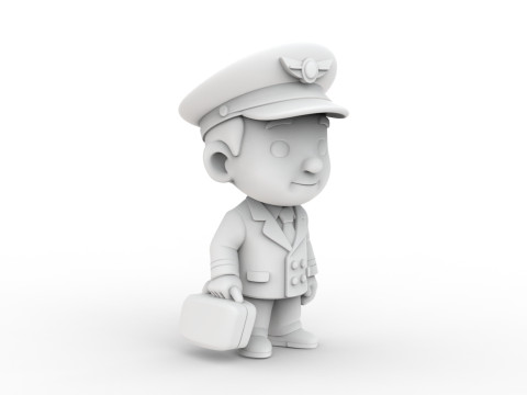 Pilot 3D Printable 3D print model 3D Принт Модель