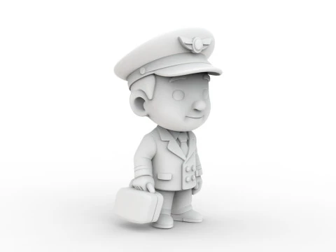 Pilot 3D Printable 3D print model 3D Print Model
