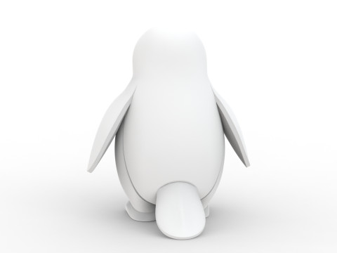 Penguin 3D Printable 3D print model 3D 打印模型