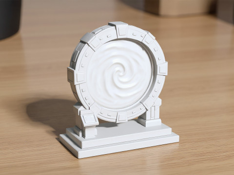 Sci-fi Portal 3D Printable 3D print model 3D 打印模型