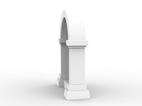 Stylized Portal 3D Printable 3D print model 3D 打印模型