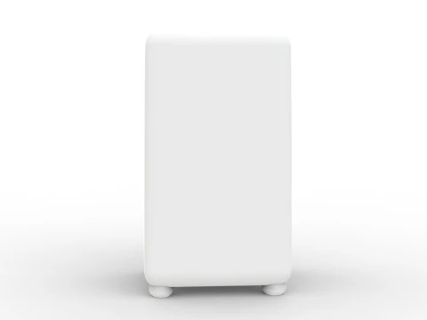 Retro Refrigerator 3D Printable 3D print model 3D Print Model