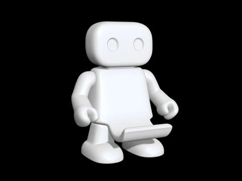 Robot Toy 3D Printable 3D print model 3D Print Model