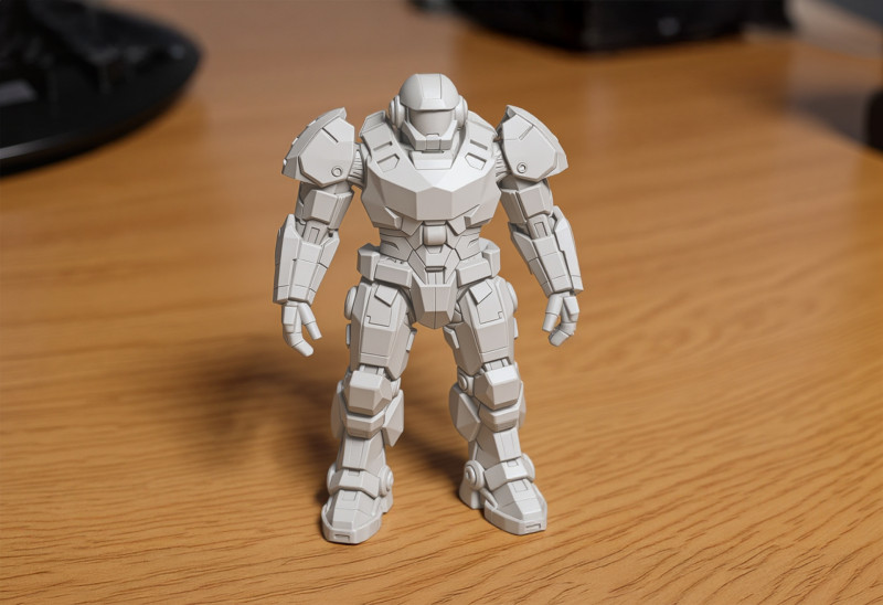 Sci-fi Armor 3D Printable 3D print model 3D printmodel .c4d .max .obj .3ds .fbx .stl .blend 
