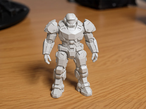 Sci-fi Armor 3D Printable 3D print model 3D Принт Модель