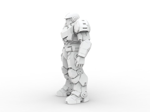 Sci-fi Armor 3D Printable 3D print model 3D printmodel