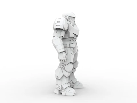 Sci-fi Armor 3D Printable 3D print model 3D Print Model