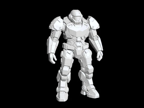 Sci-fi Armor 3D Printable 3D print model 3D Print Model