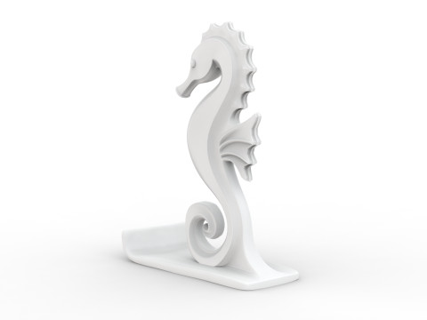 Seahorse Statue 3D Printable 3D print model 3D Print Model