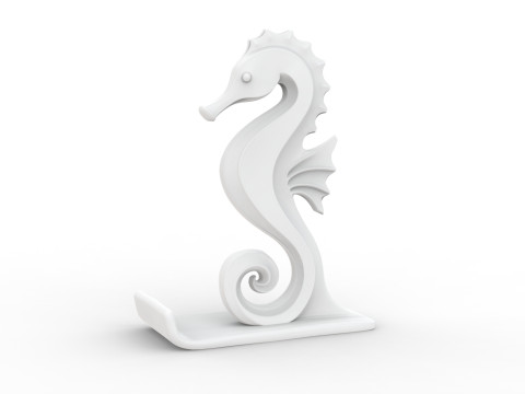 Seahorse Statue 3D Printable 3D print model 3D Print Model