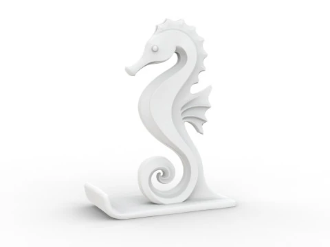 Seahorse Statue 3D Printable 3D print model 3D Print Model