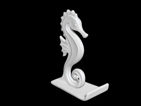 Seahorse Statue 3D Printable 3D print model 3D Print Model