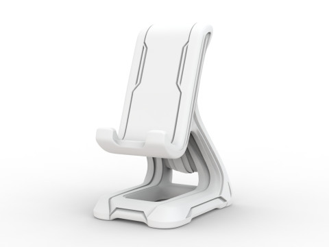 Adjustable Phone Stand 3D Printable 3D print model 3D प्रिंट मॉडल