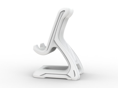 Adjustable Phone Stand 3D Printable 3D print model 3D प्रिंट मॉडल