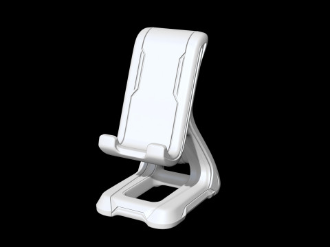 Adjustable Phone Stand 3D Printable 3D print model 3D प्रिंट मॉडल