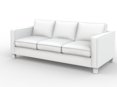 Modern Sofa 3D Printable 3D print model Model Cetak 3D