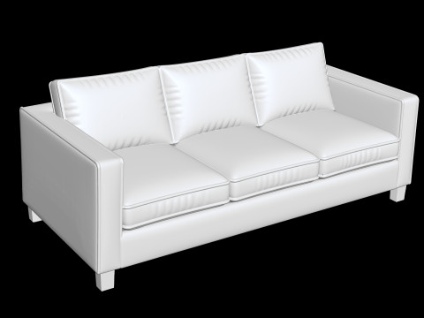 Modern Sofa 3D Printable 3D print model Model Cetak 3D