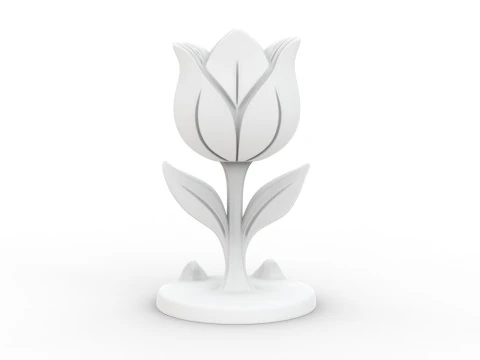 Tulip Flower 3D Printable 3D print model 3D Print Model