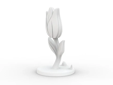 Tulip Flower 3D Printable 3D print model 3D Print Model