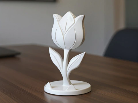 Tulip Flower 3D Printable 3D print model 3D Print Model