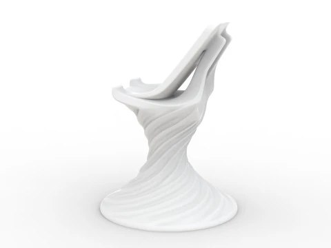 Twisted Phone Stand 3D Printable 3D print model 3D Print Model