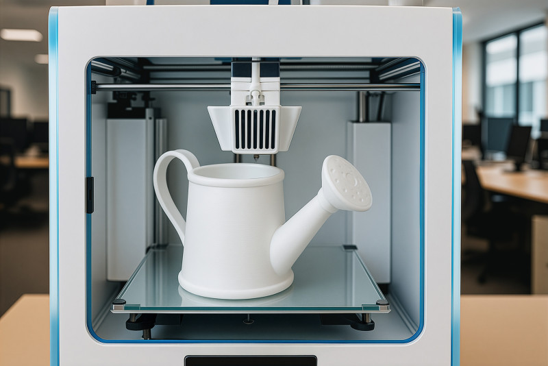 Cartoon Watering Can 3D Printable 3D print model 3D Print Model .c4d .max .obj .3ds .fbx .stl .blend 