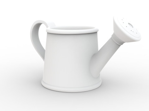 Cartoon Watering Can 3D Printable 3D print model 3D Print Model