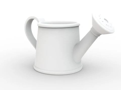 Cartoon Watering Can 3D Printable 3D print model 3D Print Model