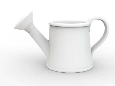 Cartoon Watering Can 3D Printable 3D print model 3D Print Model