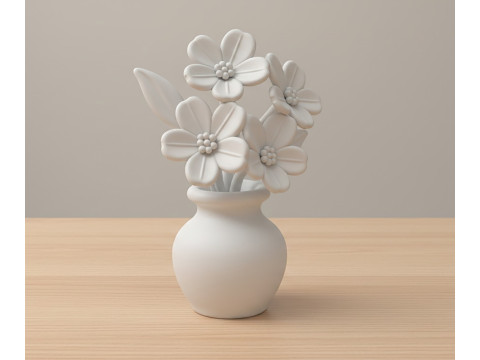 Cartoon Vanity Table 3D Printable 3D print model 3D प्रिंट मॉडल