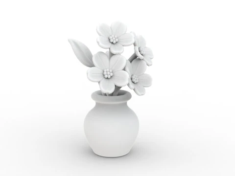 Cartoon Vanity Table 3D Printable 3D print model 3D Print Model