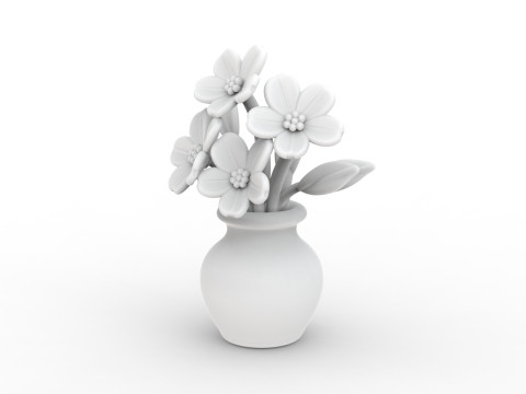 Cartoon Vanity Table 3D Printable 3D print model 3Dプリントモデル