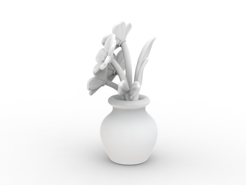 Cartoon Vanity Table 3D Printable 3D print model 3Dプリントモデル