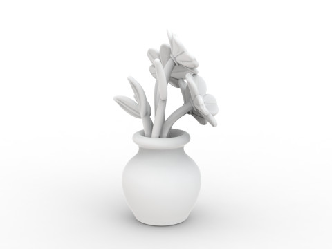Cartoon Vanity Table 3D Printable 3D print model 3Dプリントモデル